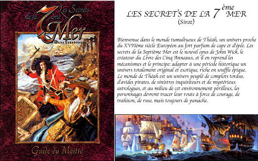 Descriptif des Secrets de la Septi�me Mer